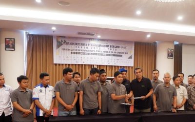 PENANDATANGANAN PKB PT IMIP MOROWALI