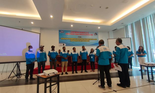 KORNELIS WIRIYAWAN GATU TERPILIH MENJADI KETUA DPD SPN KALTIM PERIODE 2023-2028