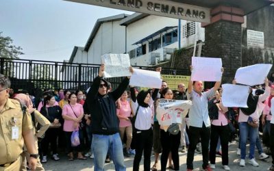 BURUH DILIBURKAN TANPA MENDAPATKAN UPAH