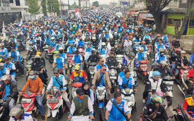 BURUH BANTEN KEMBALI TUNTUT PERBAIKAN UMK 2024