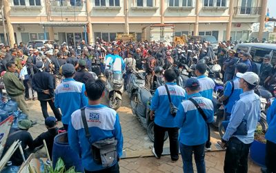 PENYEGELAN ASET PT JABATEX (PAILIT) GAGAL, DPC SPN KOTA TANGERANG DAN TEAM KURATOR TETAP BERKOMITMEN