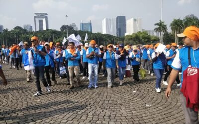 May Day 2025: Presiden Prabowo Hadiri Peringatan Hari Buruh di Monas, Ribuan Buruh Antusias Sambut Pidato Kebangsaan
