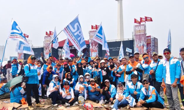 Ratusan Ribu Buruh Rayakan May Day 2025 di Monas, DPD SPN Banten Tegaskan Solidaritas dan Perjuangan