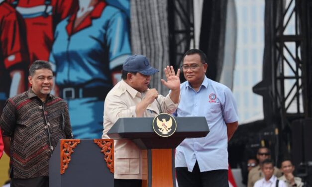PRABOWO AKAN BENTUK DEWAN KESEJAHTERAAN BURUH NASIONAL