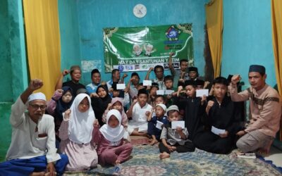 SPN Coats Rejo Indonesia Rayakan May Day dengan Santunan Anak Yatim di Kampung Kibaru