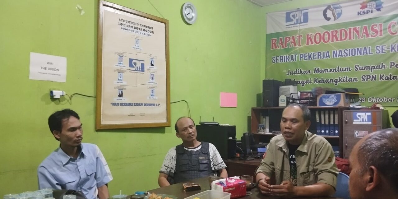 DPC SPN Kota Bogor Gelar Rakorcab untuk Aktifkan Kembali Relawan Jamkeswatch