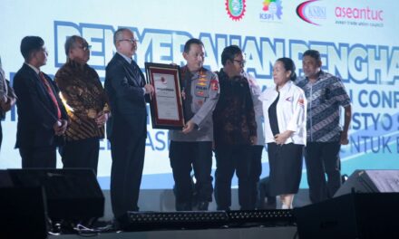 Penghargaan ITUC untuk Kapolri: Kolaborasi Buruh dan Kepolisian Makin Erat di Indonesia Arena