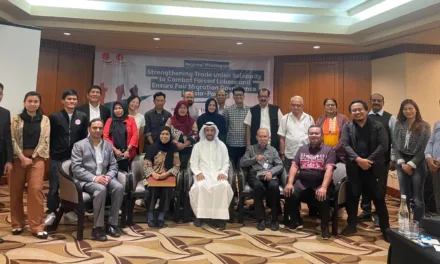 KSPI Tegaskan Komitmen Perlindungan Pekerja Migran dan Penghapusan Kerja Paksa di Pertemuan ITUC Asia-Pasifik