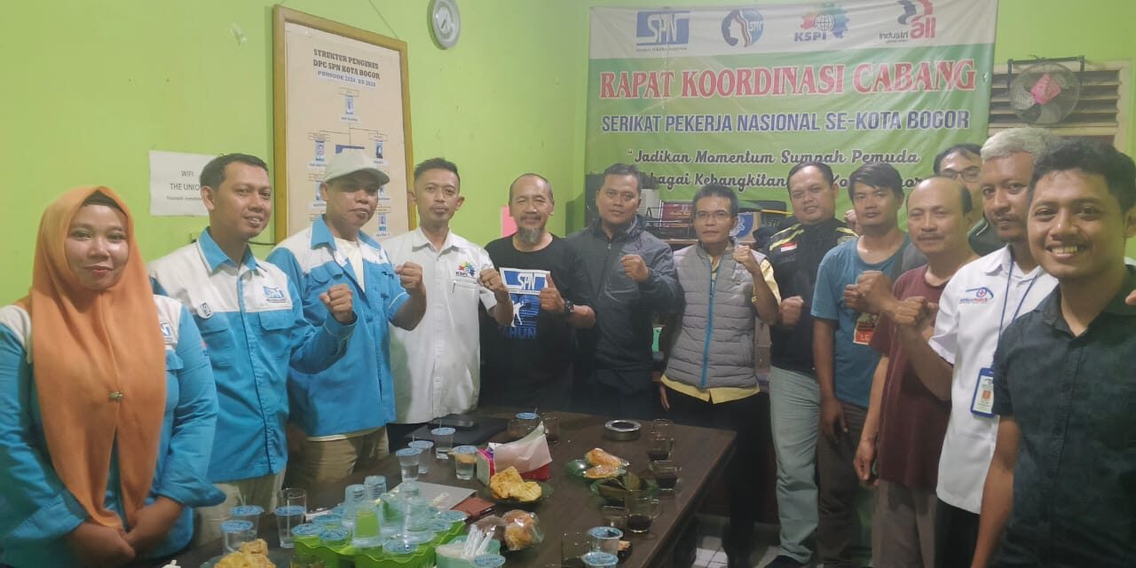 Penguatan Kapasitas Relawan Jamkeswatch: DPC SPN Kota Bogor Gelar Rapat Strategis