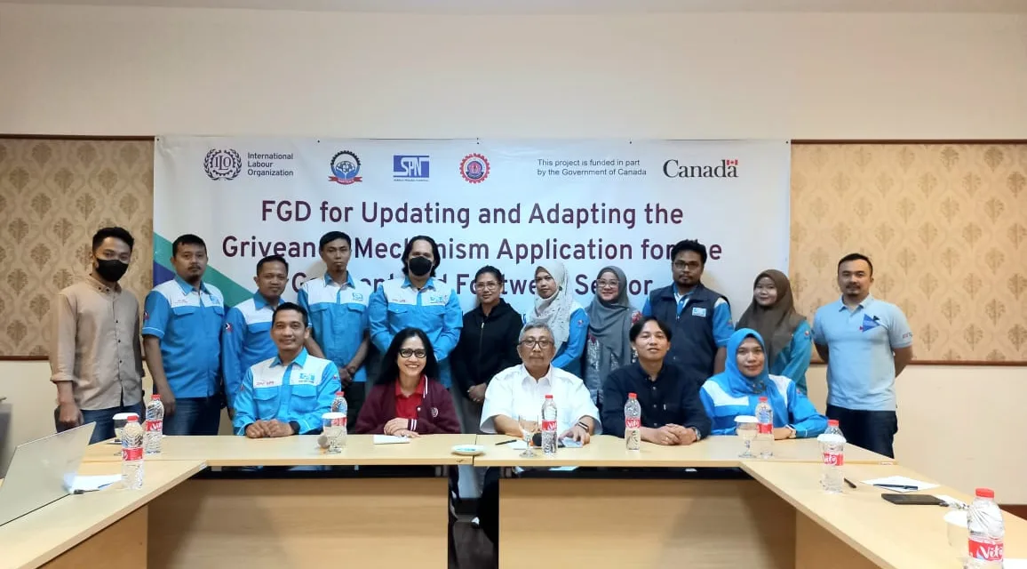 ILO RealGains dan SPN Gelar FGD di Bogor untuk Uji Aplikasi Peningkatan Hubungan Industrial