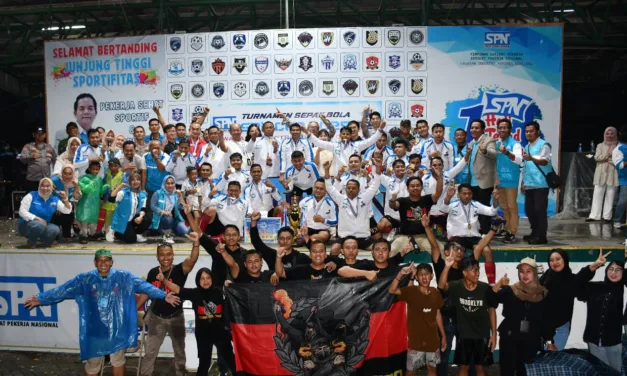 Kemeriahan Turnamen Sepak Bola SPN Cup 2025 di Kawasan Industri Nikomas Gemilang