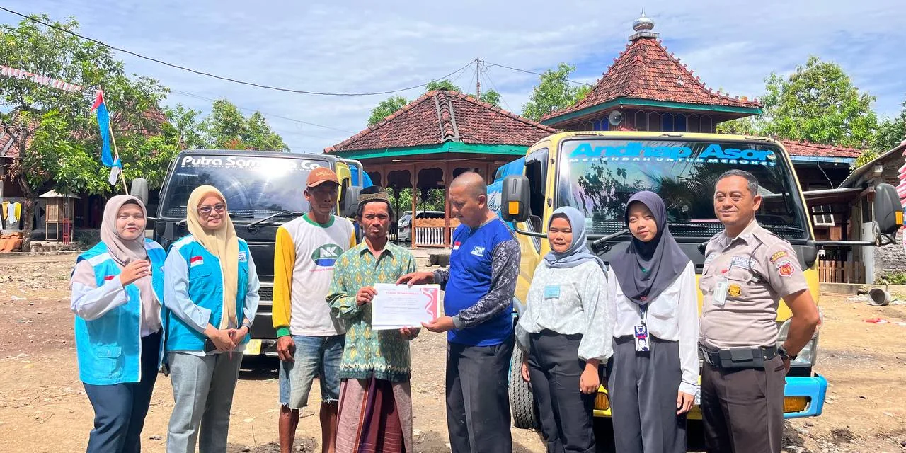 PSP SPN PT Ungaran Sari Garments Salurkan Bantuan Air Bersih di Desa Borangan