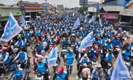 Ribuan Buruh SPN Padati Jalan Raya Serang Tuntut Penghapusan Outsourcing dan Upah Murah