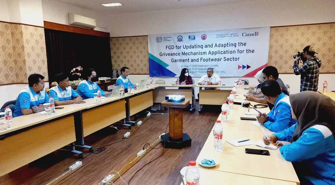 SPN dan ILO Gelar FGD di Bogor: Perkuat Aplikasi SOPAN untuk Buruh Garmen dan Alas Kaki