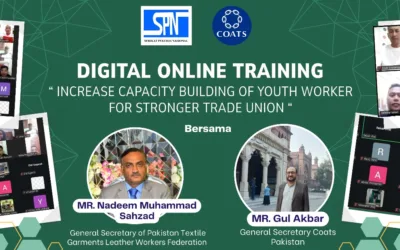 Digital Training SPN Coats Rejo Indonesia Meningkatkan Kapasitas Pekerja Muda dan Perempuan untuk Serikat Pekerja yang Lebih