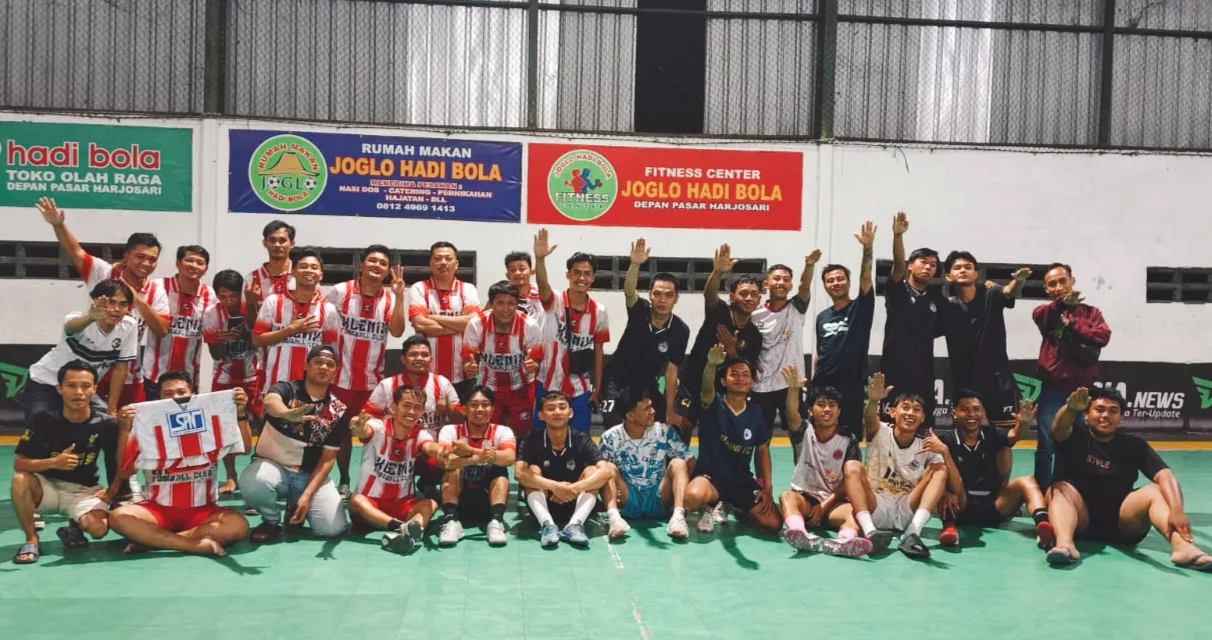 Pertandingan Persahabatan Futsal SPN: PT. Sam Kyung Jaya Garments vs PT. Woori Sukses Apparel