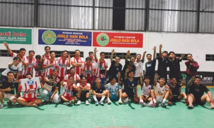 Pertandingan Persahabatan Futsal SPN: PT. Sam Kyung Jaya Garments vs PT. Woori Sukses Apparel