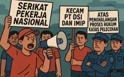 Serikat Pekerja Nasional Kecam PT DSI dan IMIP atas Penghalangan Proses Hukum Kasus Pelecehan