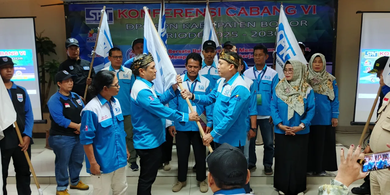 KONFERCAB VI DPC SPN KABUPATEN BOGOR Bersatu Untuk Keadilan, Membangun Solidaritas, Memperjuangkan Hak Pekerja