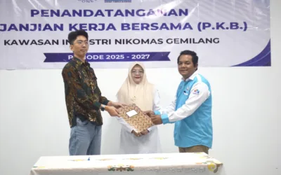 Penandatanganan PKB Nikomas Gemilang 2025-2027 Bukti Dialog Sosial yang Produktif di Kabupaten Serang