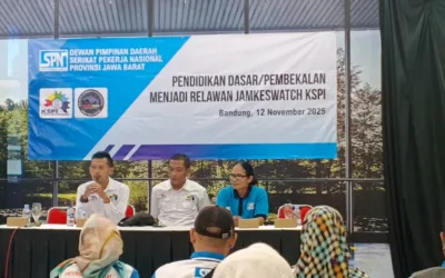 DPD SPN Jawa Barat Latih Relawan Jamkeswatch: Siap Kawal Kesehatan Buruh