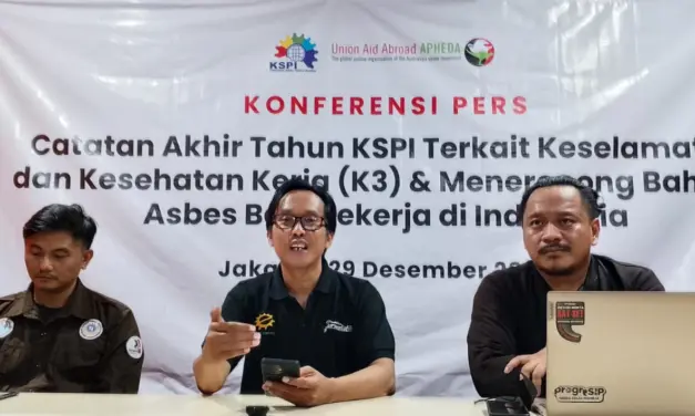 Buruh Soroti Lonjakan Kecelakaan Kerja dan Bahaya Asbes 2025