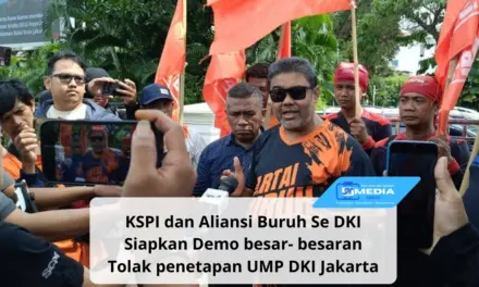 Buruh Tolak UMP DKI Jakarta 2026, Ancaman Demo Besar Segera Tiba