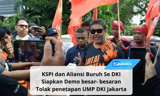 Buruh Tolak UMP DKI Jakarta 2026, Ancaman Demo Besar Segera Tiba