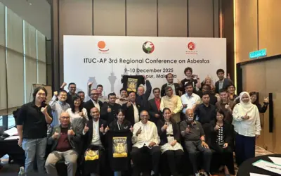 KSPI Gaungkan Misi Indonesia Bebas Asbes di Forum ITUC-AP Kuala Lumpur