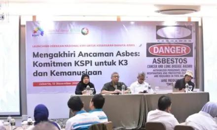 KSPI Resmi Luncurkan Program Nasional Bahaya Asbes 2025–2027