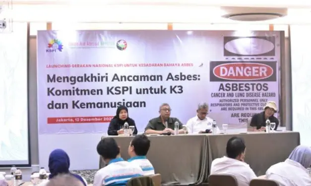 KSPI Resmi Luncurkan Program Nasional Bahaya Asbes 2025–2027