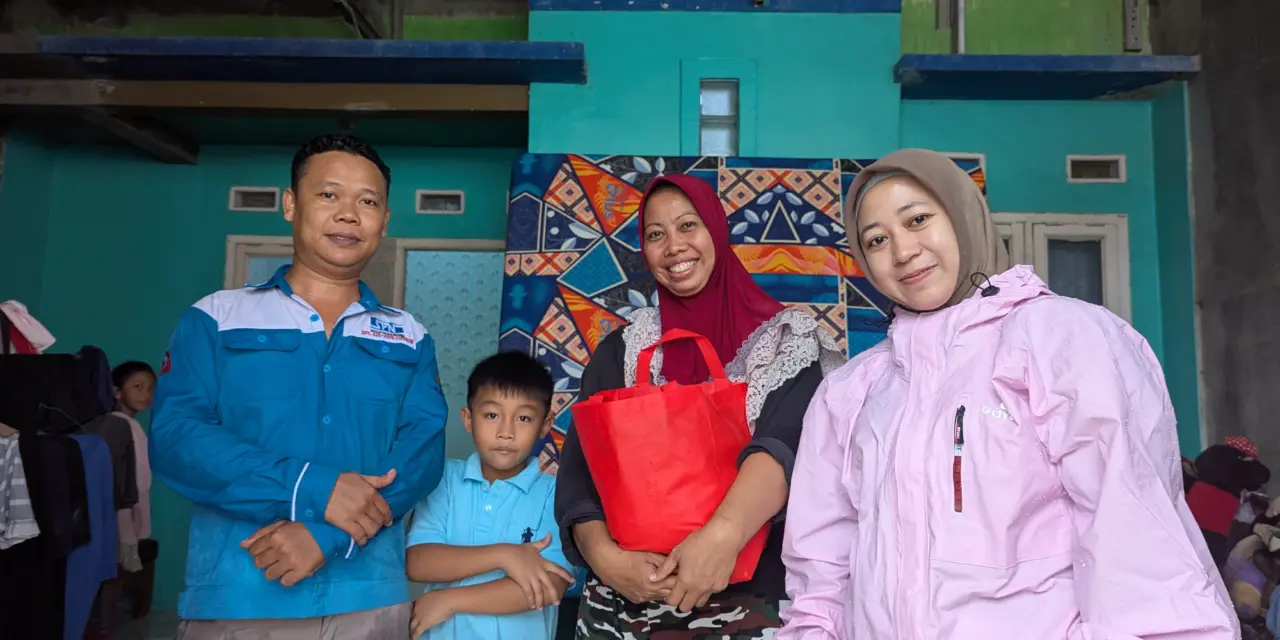 PSP PT PINTEX Bantu Anggota Korban Banjir Cirebon