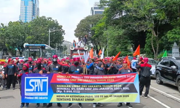 SPN Desak Gubernur DKI Jakarta Gunakan Diskresi Revisi UMP