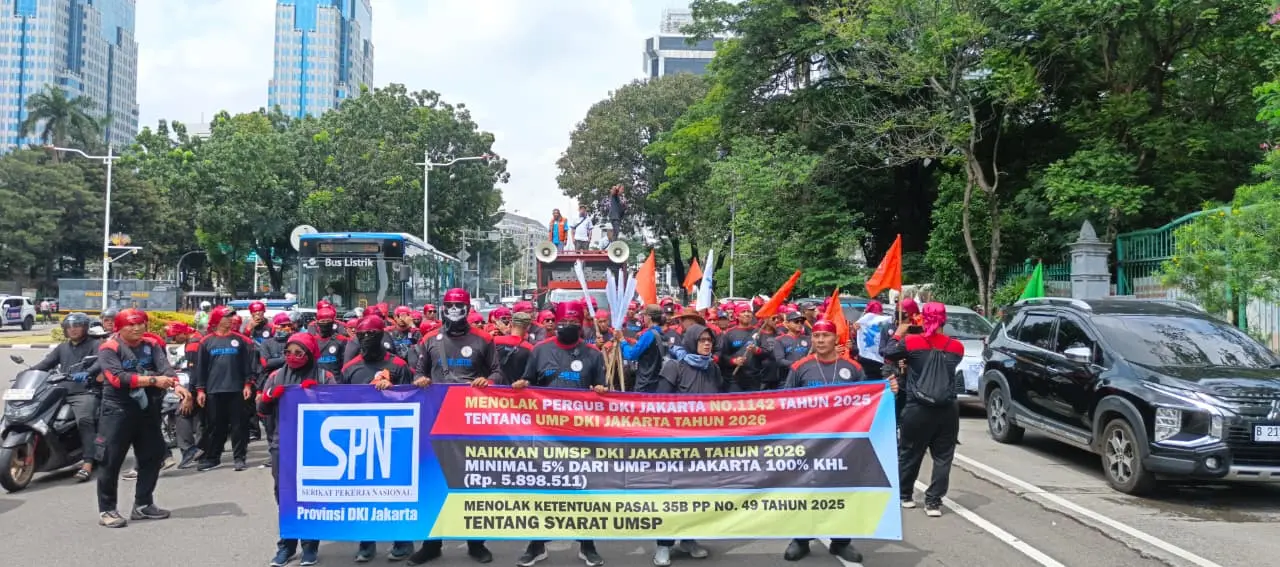 SPN Desak Gubernur DKI Jakarta Gunakan Diskresi Revisi UMP
