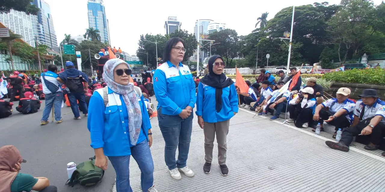 SPN Desak Revisi UMP DKI Jakarta 2026 dalam Aksi Damai