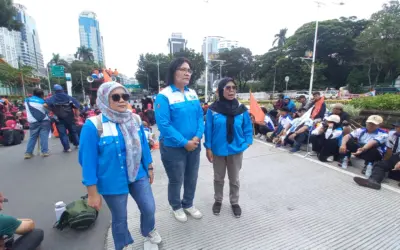 SPN Desak Revisi UMP DKI Jakarta 2026 dalam Aksi Damai