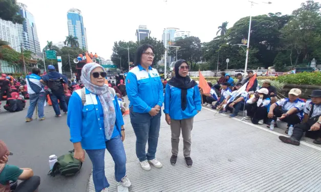 SPN Desak Revisi UMP DKI Jakarta 2026 dalam Aksi Damai