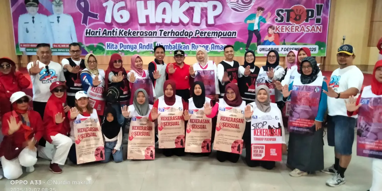 SPN Kabupaten Semarang Terdepan Kampanye 16 Hari Anti Kekerasan Perempuan