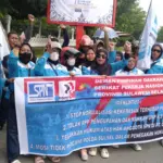 SPN Sulsel Geruduk 3 Instansi Mosi Tak Percaya Polda & Tuntut Upah Naik