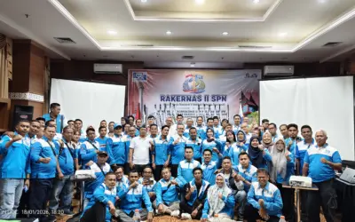 Iwan Kusmawan Buka Rakernas II SPN: Perjuangkan Keadilan Gender