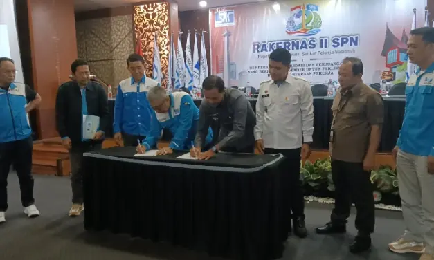 Perkuat Nasionalisme, DPP SPN dan FKBN Teken Kerja Sama Bela Negara