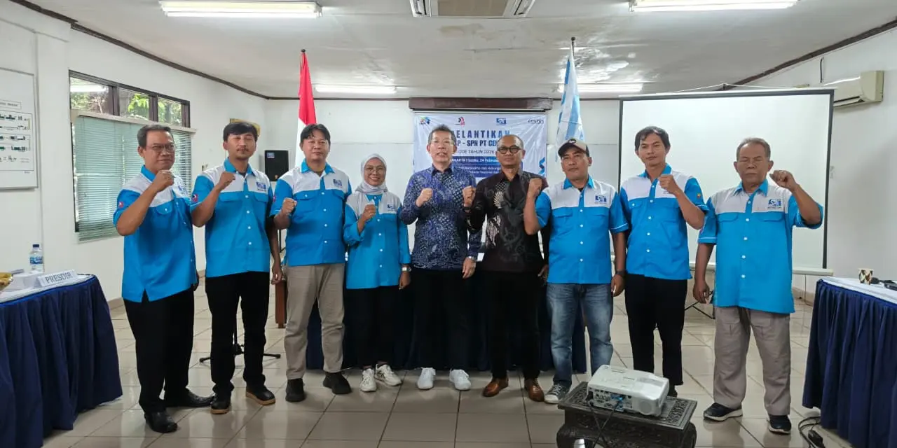 Pimpinan Baru Resmi Dilantik, PSP SPN PT Centex Siap Perjuangkan Kesejahteraan Buruh Periode 2026-2029
