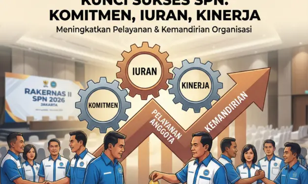 Refleksi organisasi pasca Rakernas II SPN 2026 Jakarta
