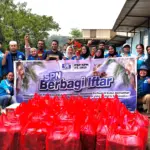 PSP SPN PT IWIP Bagikan 2.000 Takjil Pekerja Tambang Weda Bay