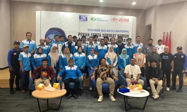 SPN Jawa Barat Perkuat Penerapan SMK3 Lewat Seminar Bulan K3 Nasional