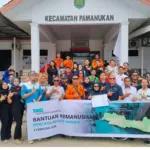 SPN dan PT TKG Taekwang Salurkan Bantuan Rp110 Juta untuk Korban Banjir Pamanukan