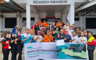 SPN dan PT TKG Taekwang Salurkan Bantuan Rp110 Juta untuk Korban Banjir Pamanukan