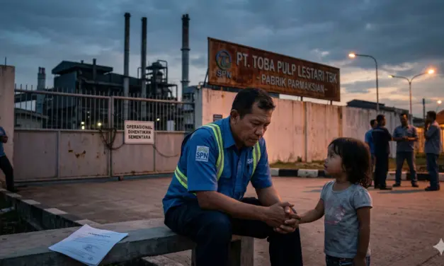Toba Pulp Lestari Rumahkan Karyawan Akibat Cabut Izin PBPH