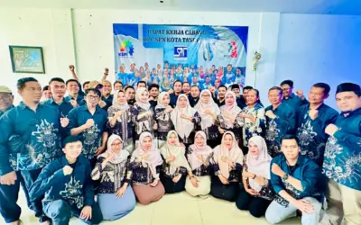 MENJAWAB TANTANGAN KRISIS GLOBAL, DPC SPN KOTA TANGERANG SUKSES GELAR RAKERCAB KE-1