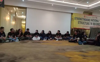 SPN Serahkan Estafet Kepemimpinan Youth Committee IndustriALL Indonesia